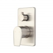 OLYMPIA DIVERTER SHOWER MIXER BRUSHED NICKEL (PVD)