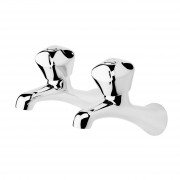 PROLINE BATH TAPS (PAIR) 20MM CHROME