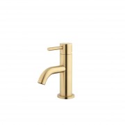 STORM MINI BASIN MIXER BRUSHED BRASS (PVD)