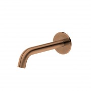 STORM BATH SPOUT REACH 195MM BRUSHED COPPER (PVD)