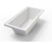 VARO BATH 1800 WITH UPSTAND/S - Specify upstand positions