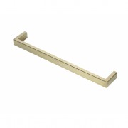 HEIRLOOM STRATA STUDIO 1 SLIMLINE SINGLE RAIL HTW - BRUSHED BRASS