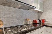 Stone Carrara Satin Brick 300 x 300