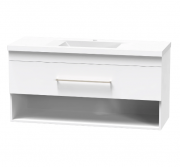 NORFOLK 1200 DRAWER OPEN ULTRA GLOSS WHITE